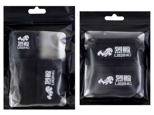 4шт) (Набор неопрен. фиксаторов Liejing для удилища (4шт) -Black (24,5х3,5см(3шт)+наконечник 16,5х13,5х3см (1шт))