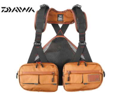 Разгрузка рыболовная Daiwa DV-3522 Light Fishing Vest -Brown F