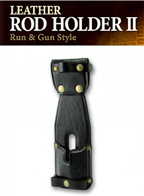 Держатель для удилища Ryugi ARH076 Leather Rod Holder II -Black