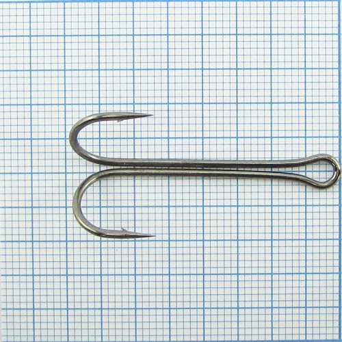 Двойник Force Long Double Hook 810 #1 черный никель (10шт)