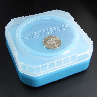 Коробка герметичная для приманок Meiho Versus Liquid Pack VS-L430 - Blue (110*110*44мм)-400