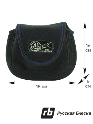 Чехол неопреновый для катушек Wefox WDX-1017 -SS (18x16x5см)