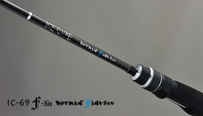 Solid Tip) (Спиннинговое удилище Tict Ice Cube  IC-69F-SIS